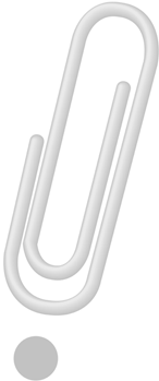 Paperclip graphic